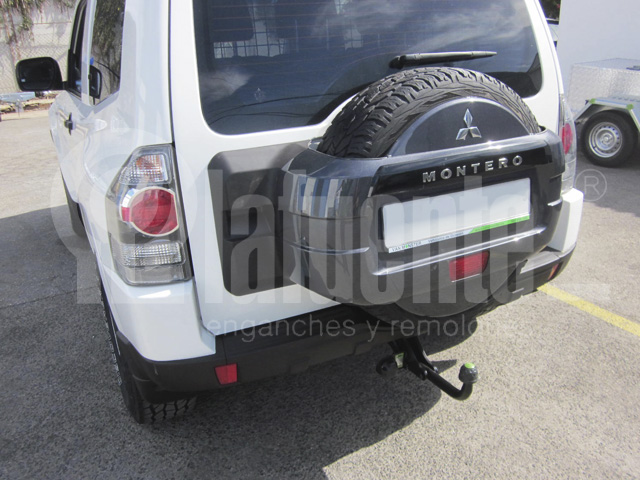 avec rotule fixe col de cygne Attelage voiture EE0306C pour MITSUBISHI Pajero 3 Portes 2010