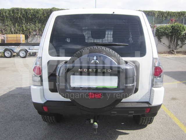 avec rotule fixe col de cygne Attelage voiture EE0306C pour MITSUBISHI Pajero 3 Portes 2010