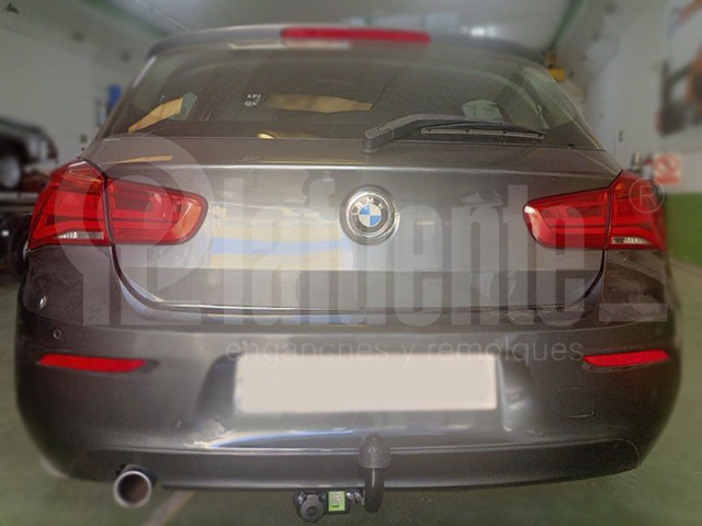 avec rotule fixe col de cygne Attelage voiture EE0404C pour BMW Série 1 5 Portes 2016