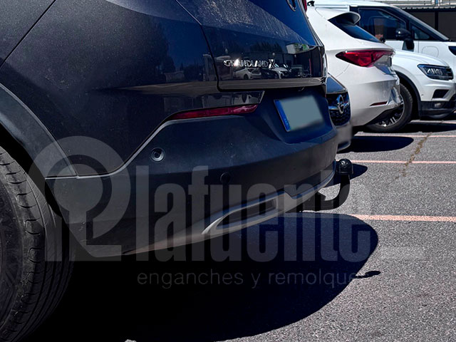 avec rotule fixe col de cygne&nbsp;Attelage voiture EE0530 pour OPEL Grandland / Grandland X SUV 2019