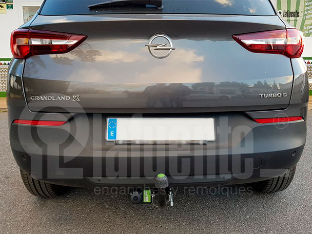 avec rotule démontable sans outils horizontal (RDSOH)&nbsp;Attelage voiture EE1530 pour OPEL Grandland / Grandland X SUV 2019