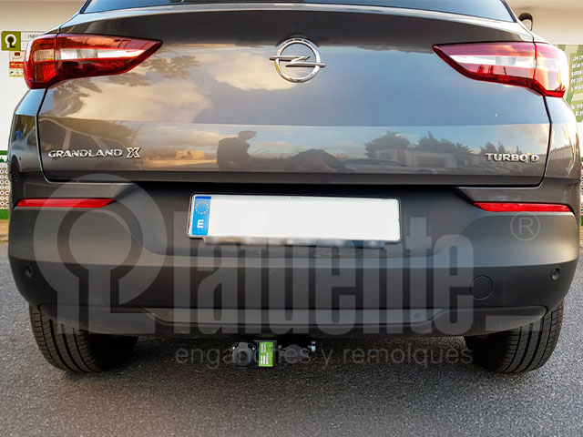 avec rotule démontable sans outils horizontal (RDSOH)&nbsp;Attelage voiture EE1530 pour OPEL Grandland / Grandland X SUV 2019
