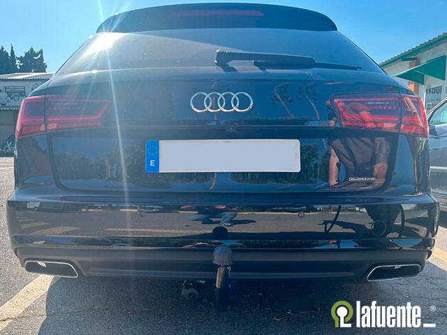 Vertikal Abnehmbare Anhängerkupplung EE4403 für AUDI A6 Kombi Mai 2018