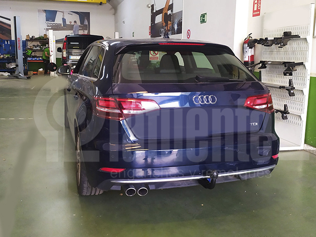 avec rotule démontable sans outils vertical (RDSOV) Attelage voiture EE4529 pour AUDI A3 Sportback 2018