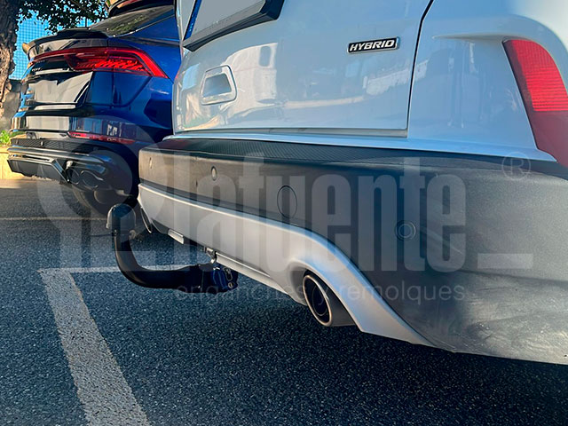 Vertikal Abnehmbare&nbsp;Anhängerkupplung EE4568 für FORD Kuga DFK 2020