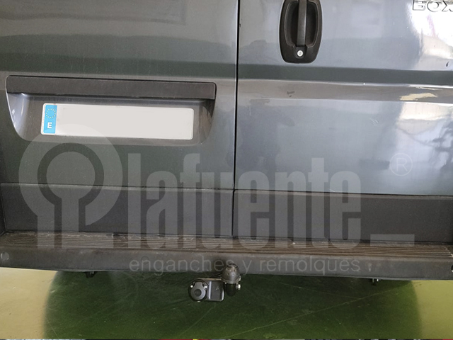 avec rotule fixe col de cygne Attelage voiture EE0633 pour PEUGEOT Boxer Fourgon 2014