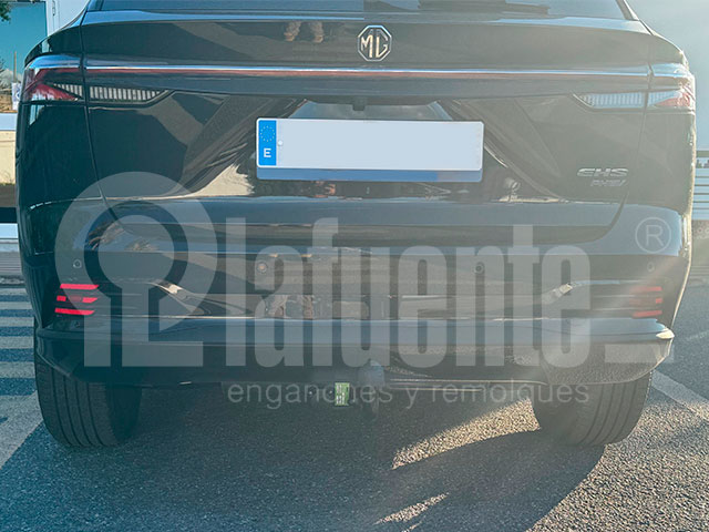 avec rotule fixe col de cygne&nbsp;Attelage voiture EE0705 pour MG EHS Type AS3A 2024
